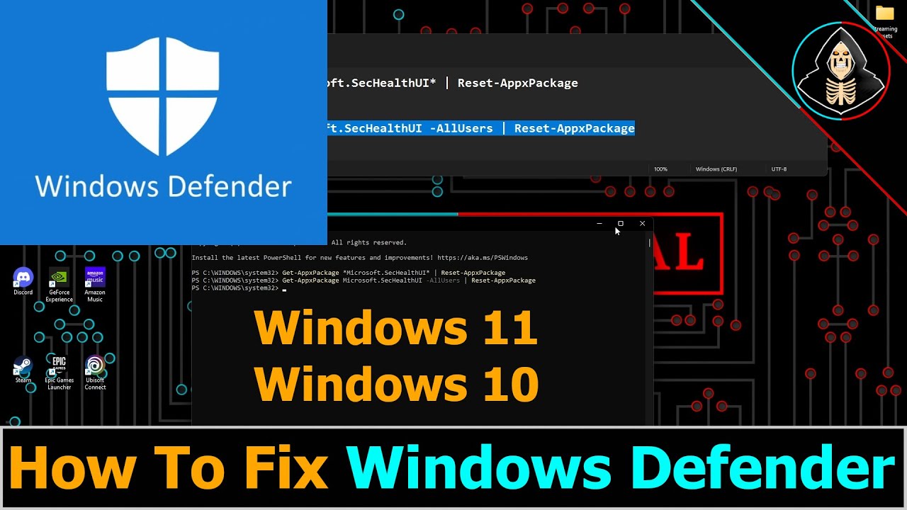 How to Fix Windows Defender not Opening Win 11 & 10