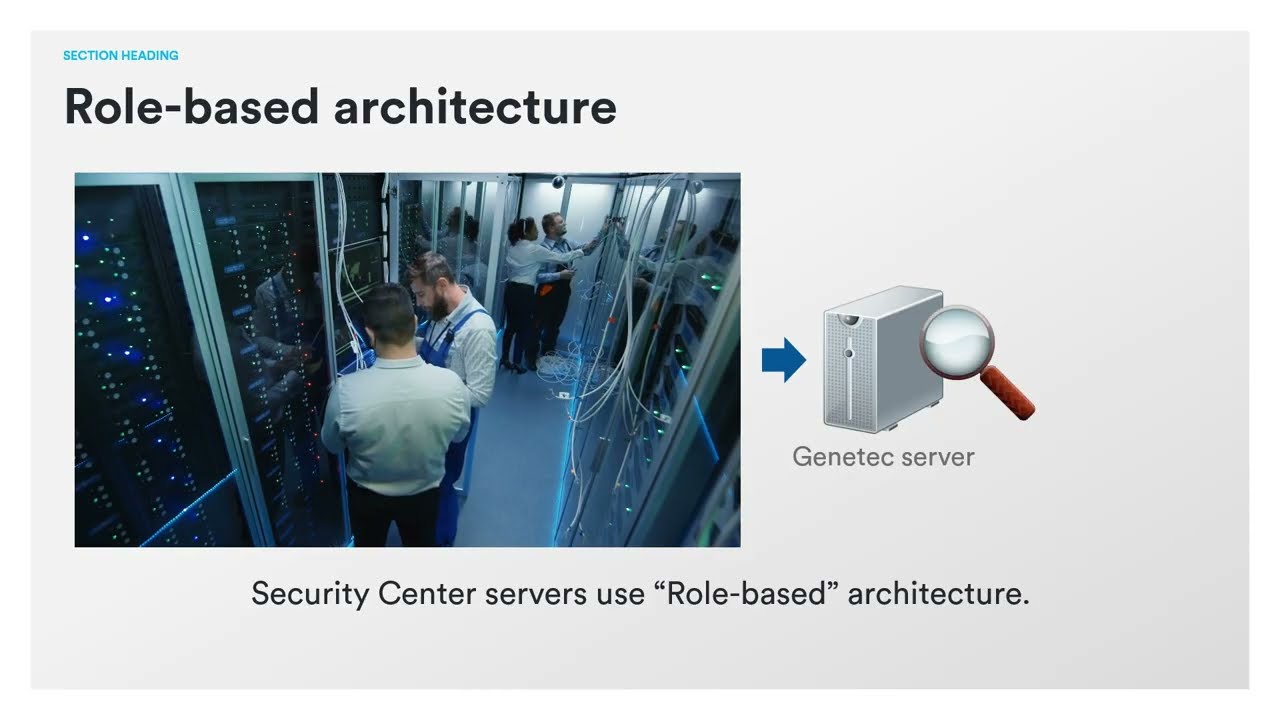 Role Based Server Architecture