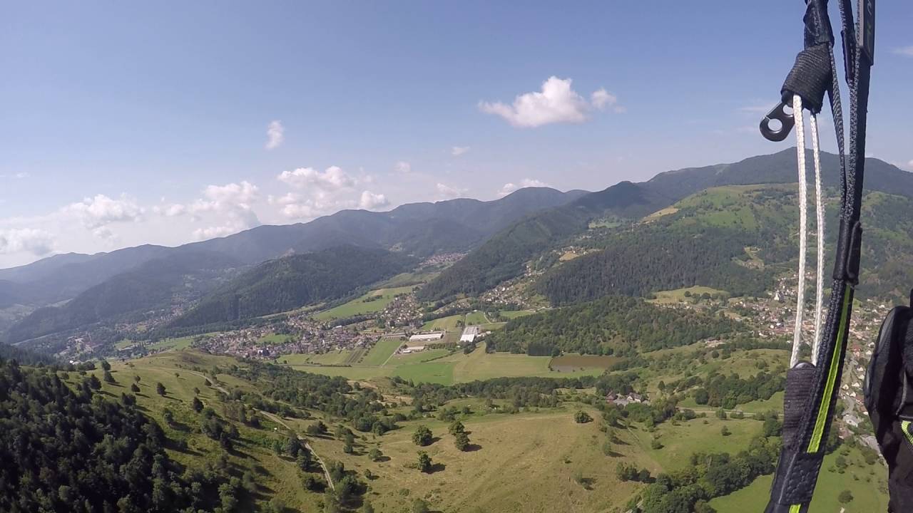 Parapente exercice de tangage