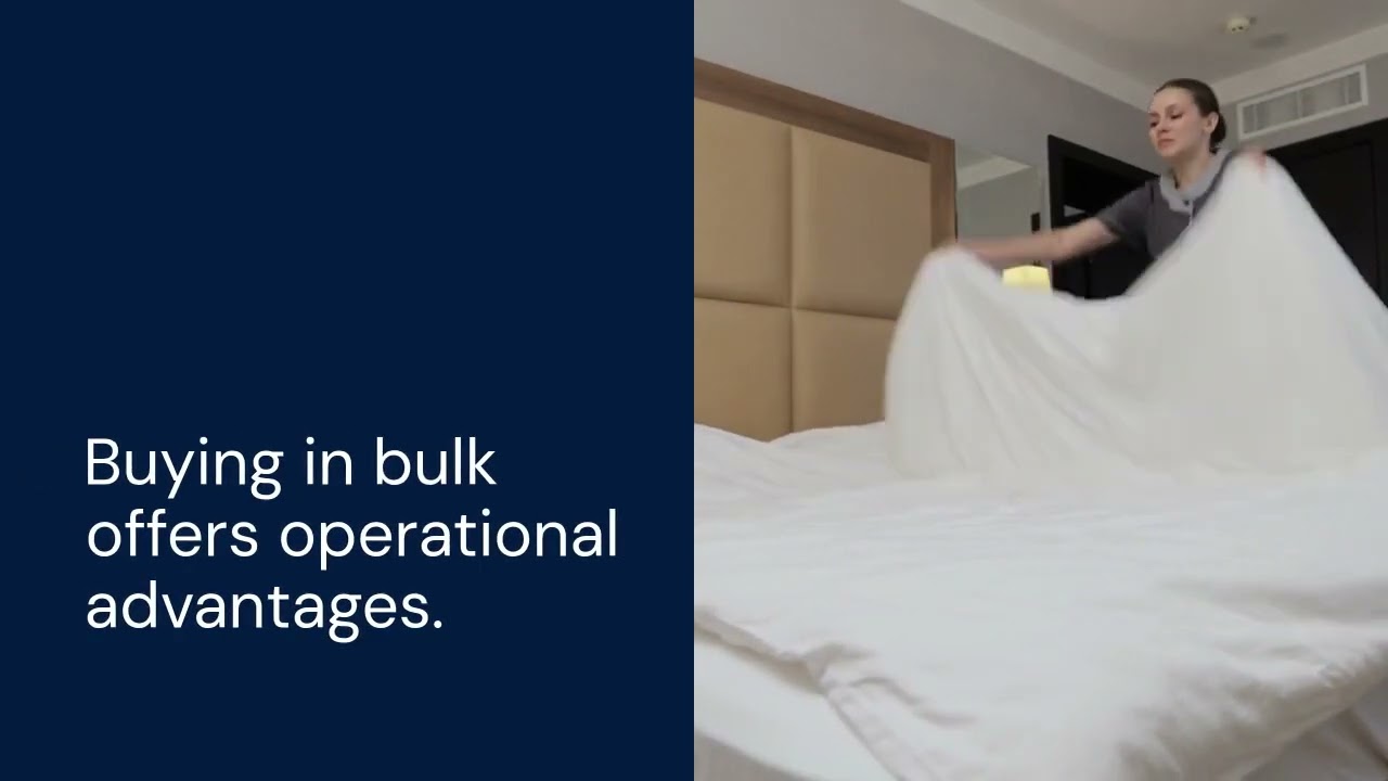 Who sells hotel and hospital styles hotel pillows in bulk for a student housing?