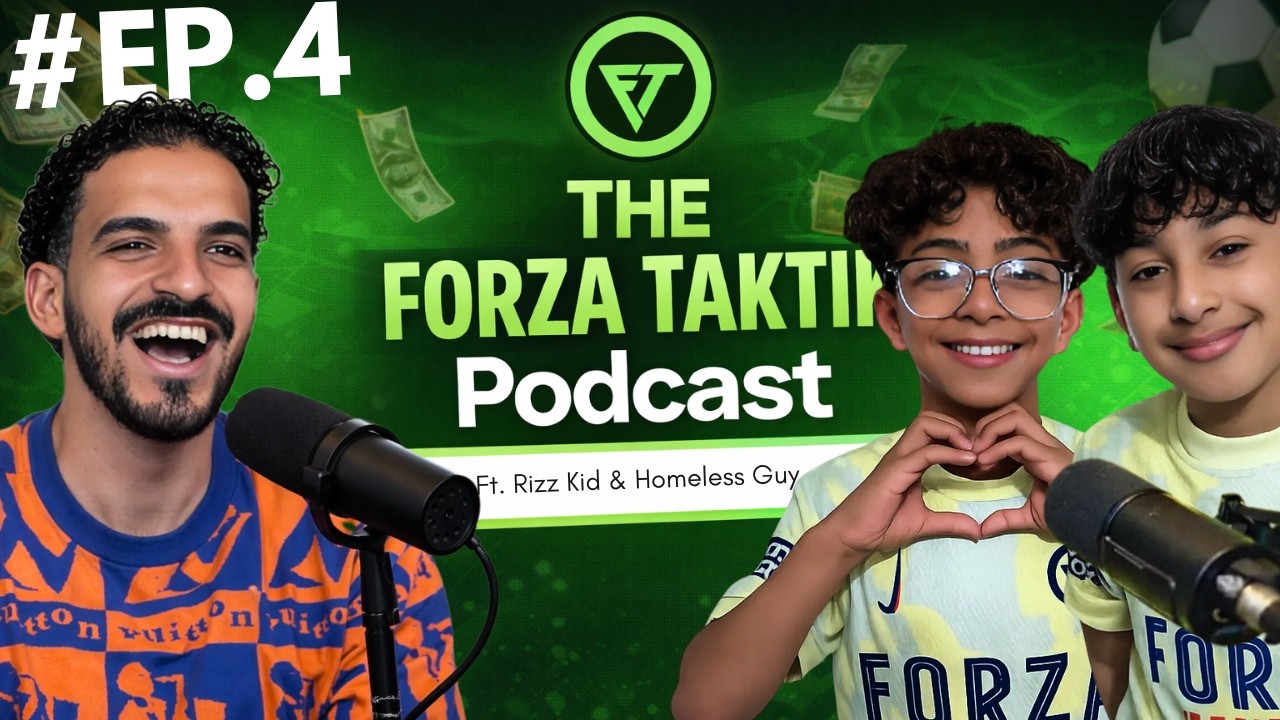 THE FUNNIEST EPISODE YET! RIZZ KID X HOMELESS GUY | COACH GOT ROASTED! | Forza Taktik Podcast Ep.4