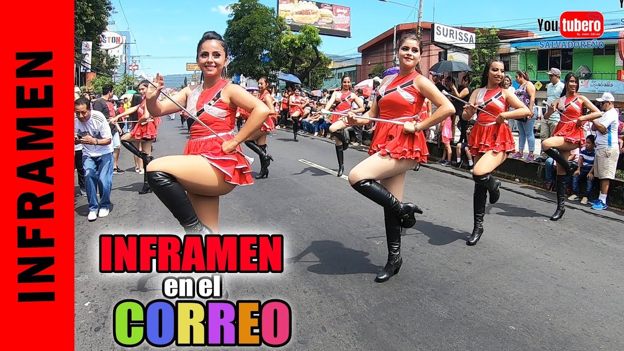 Lindas chicas del INFRAMEN desfilando en el correo  | Fiestas Agostinas