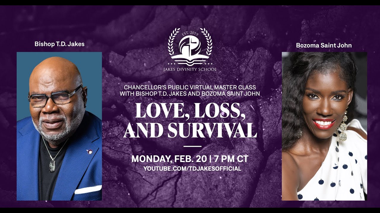 JDS Chancellor's Public Virtual Master Class with Bishop T.D. Jakes and Bozoma Saint John