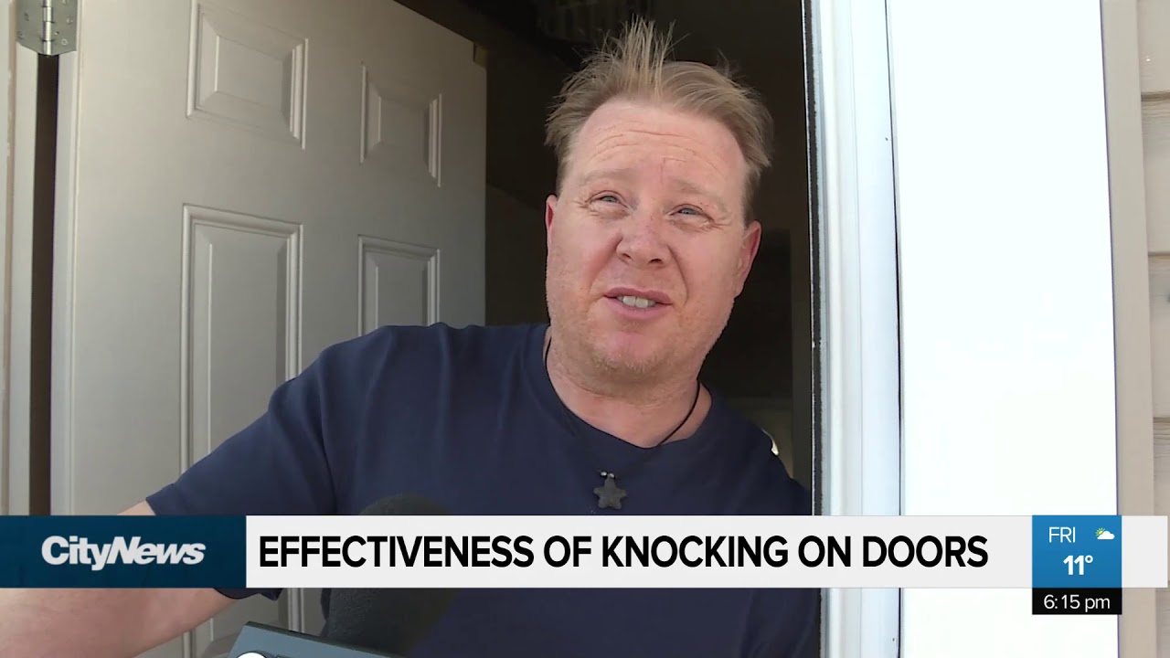 Will door-knocking help candidates in April election?