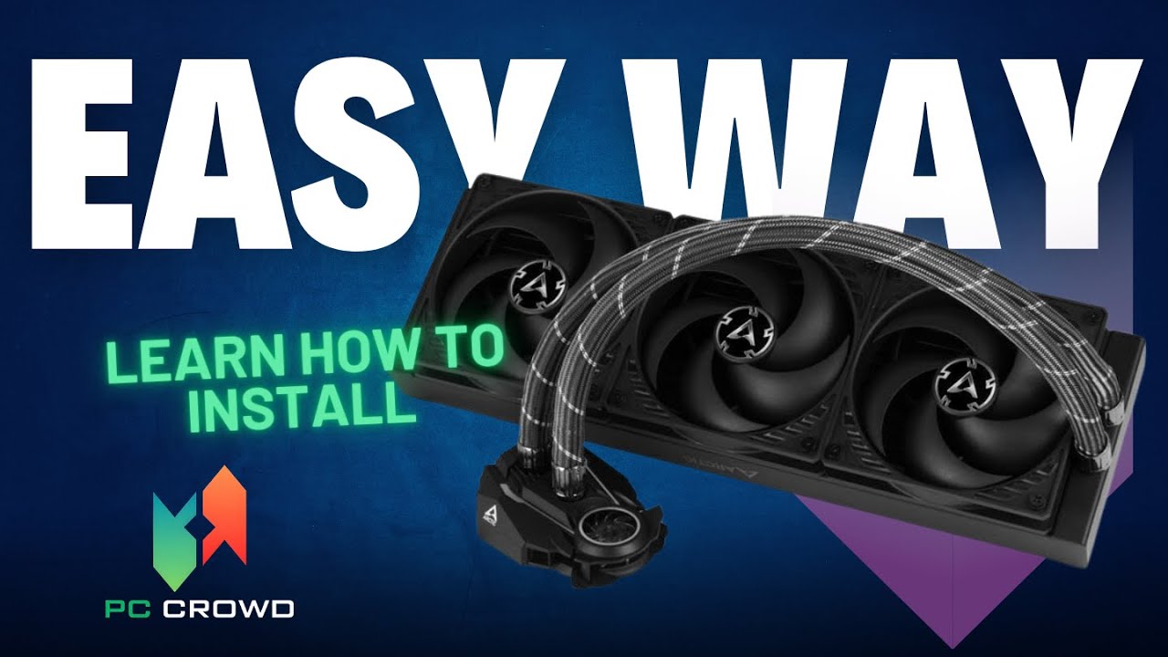 The EASY WAY to Install Liquid Cooler on AMD Socket AM5 Today