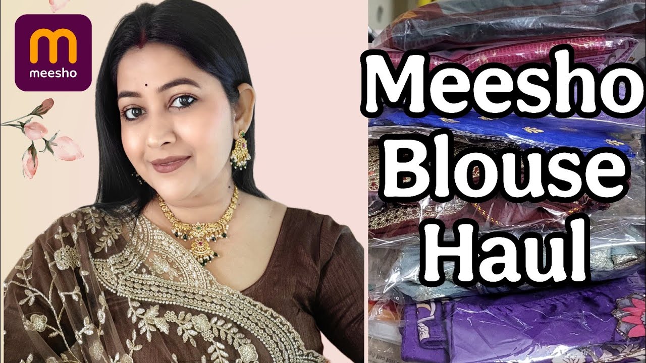 Huge Meesho Readymade Designer Blouse Haul Under 450/- Front open blouse/ Partywear /Daily wear 