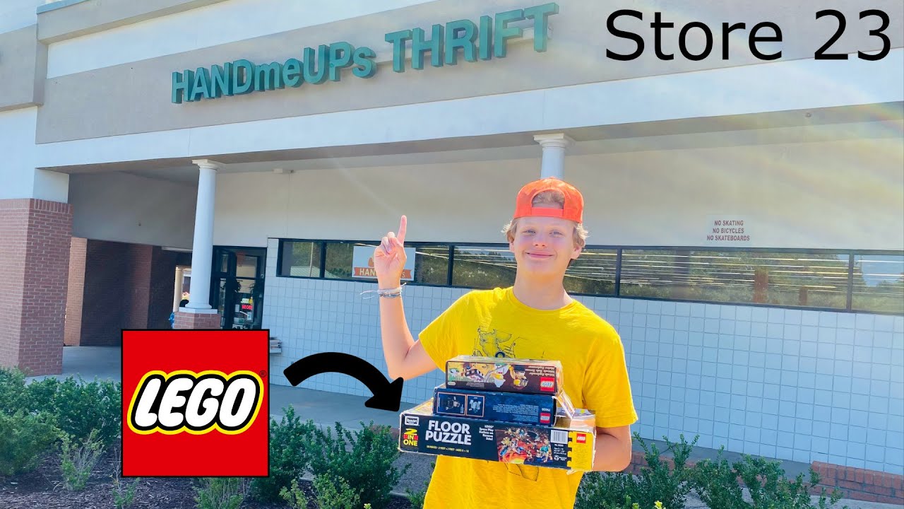 Я отправился на поиски LEGO в 23 разных комиссионных магазинах!