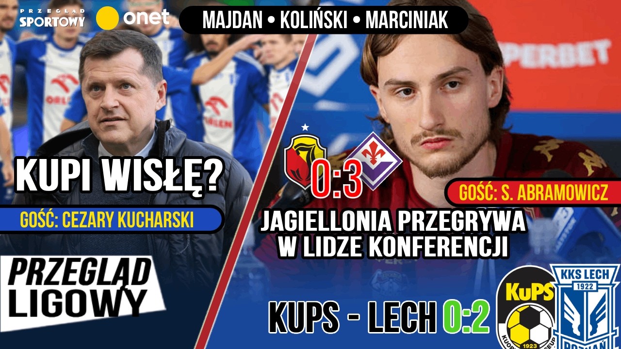 ROZBITA JAGIELLONIA, ZWYCIĘSKI LECH. DWIE RÓŻNE SYTUACJE NASZYCH PUCHAROWICZÓW | PRZEGLĄD LIGOWY