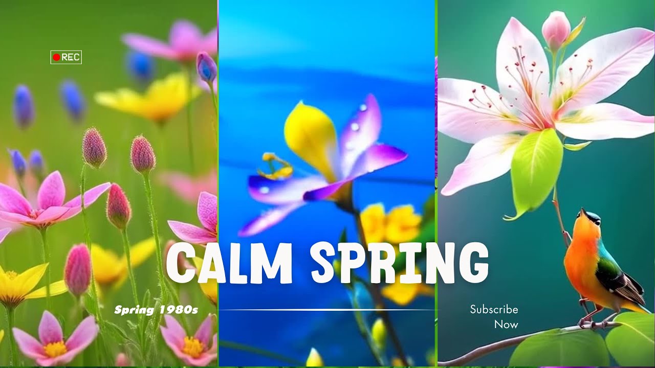 A Quiet Morning Spring | Peaceful Piano Music for Relaxation, Focus Reading Study & Inner Calm