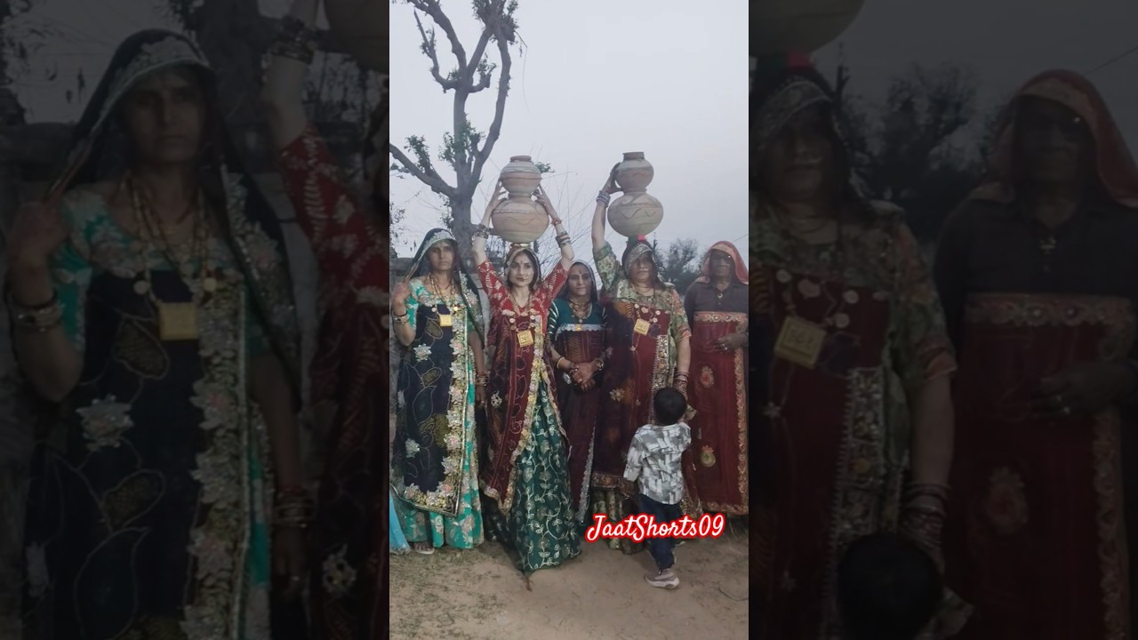 chaak dogad#jaatshorts09#shekhawaticulture#jaatjatni#indianculture#chaakpujan#jaatnilook#marwadilife