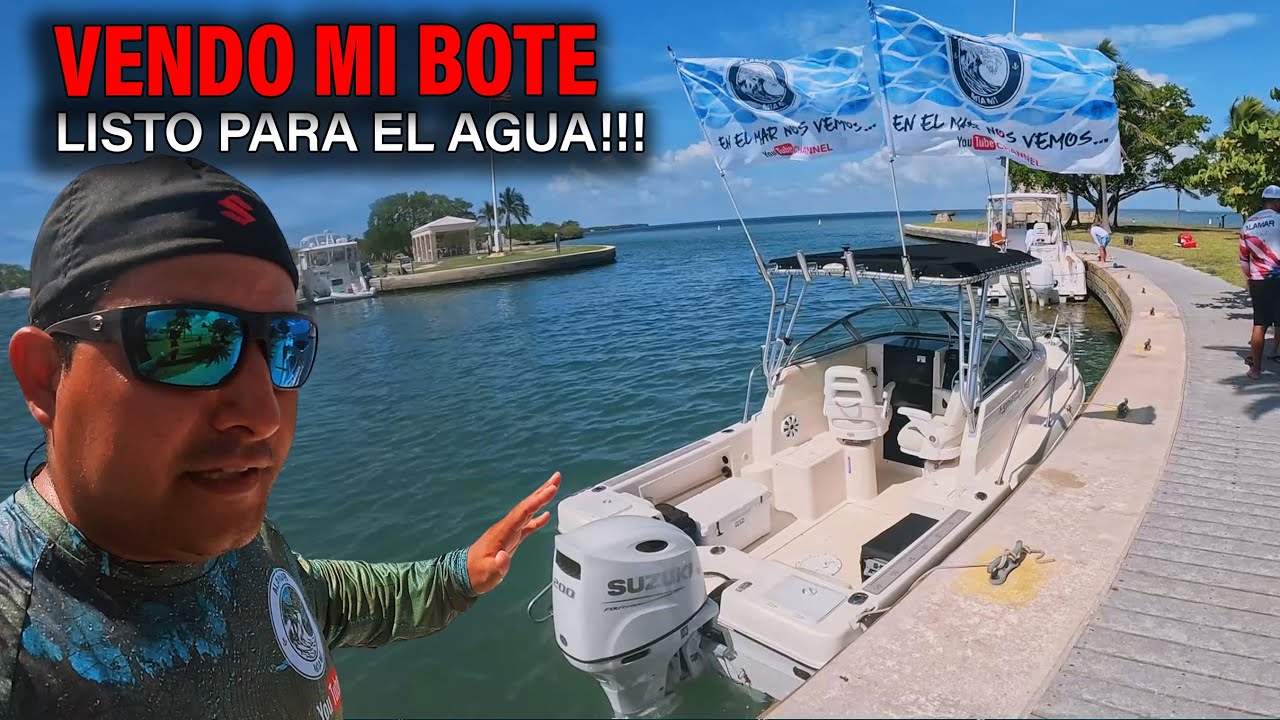 El Bote Perfecto para Navegar en el Sur de la Florida &iexcl;Listo para el Agua!