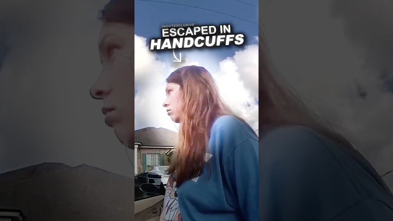 Woman Attempts to Flee While Handcuffed