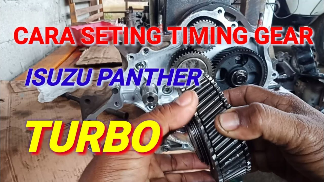 Top timing gear Isuzu Panther Turbo