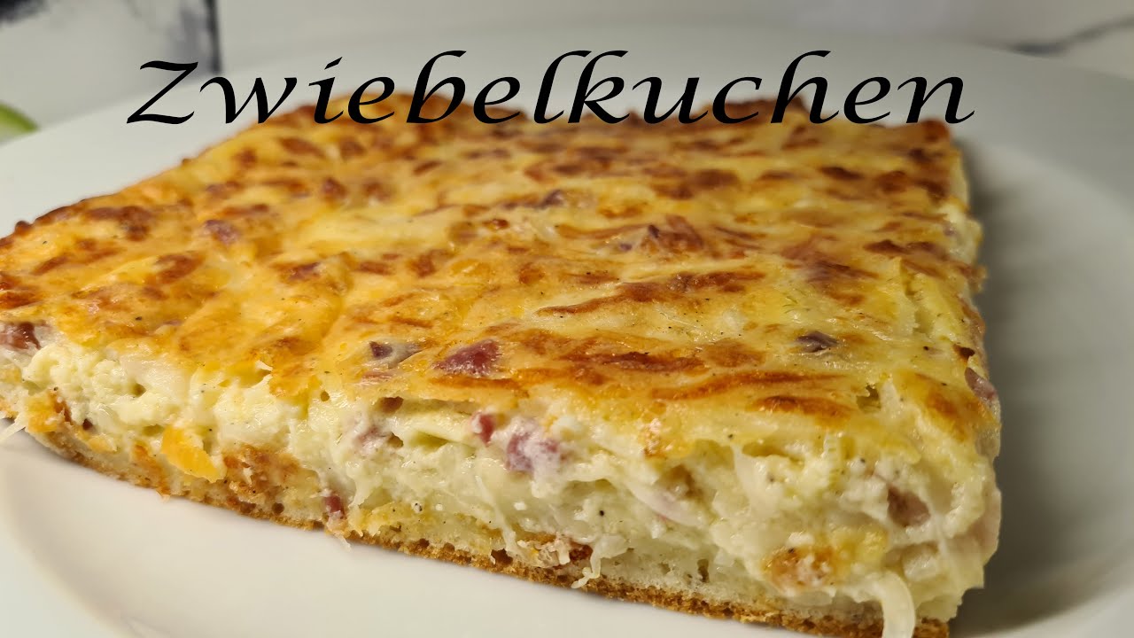 Thermomix®  TM31 - TM5 - TM6  Zwiebelkuchen