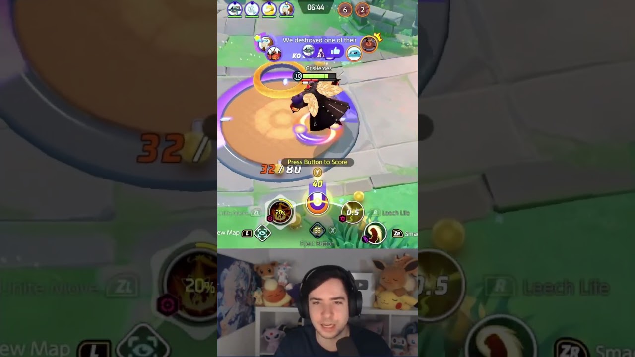 First ever 9 KO with Buffed BUZZWOLE | Pokemon Unite