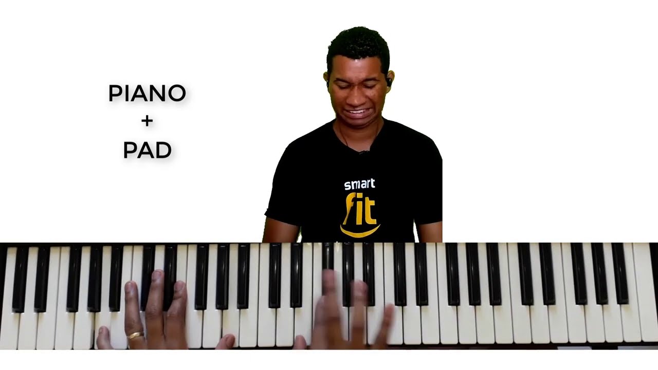FUNDO MUSICAL SIMPLES MAS PROFISSIONAL (FÁCIL) ||PARA TOCAR NA IGREJA -AULA TECLADO  TALES SILVA