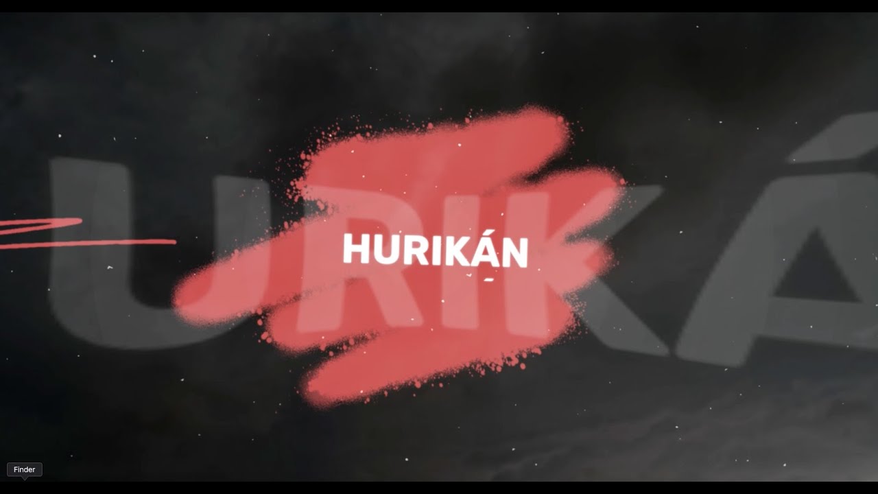 Rudy - HURIKÁN (lyric video)