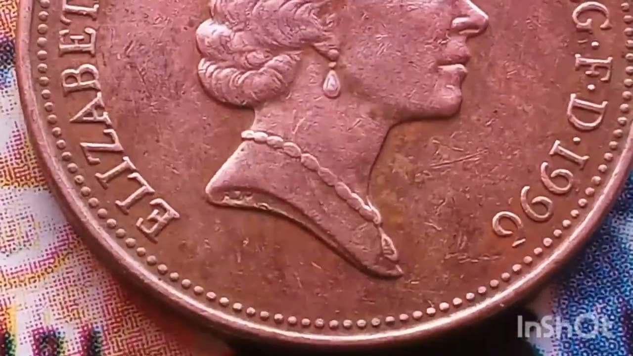 👉 &pound; 22.000.00 👈 if you have One? For this old coin Rere Two Pence 1996 U.K Queen Elizabeth II