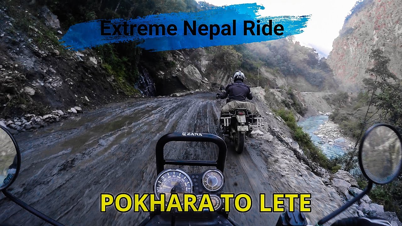 Pokhara To Lete || Ep. 02 Extreme Nepal Ride || Adventure Begins
