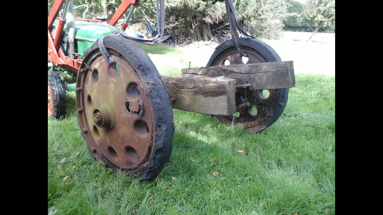 Fouille Militaria ww2 Caisse de MG 42 et roues de canon allemand