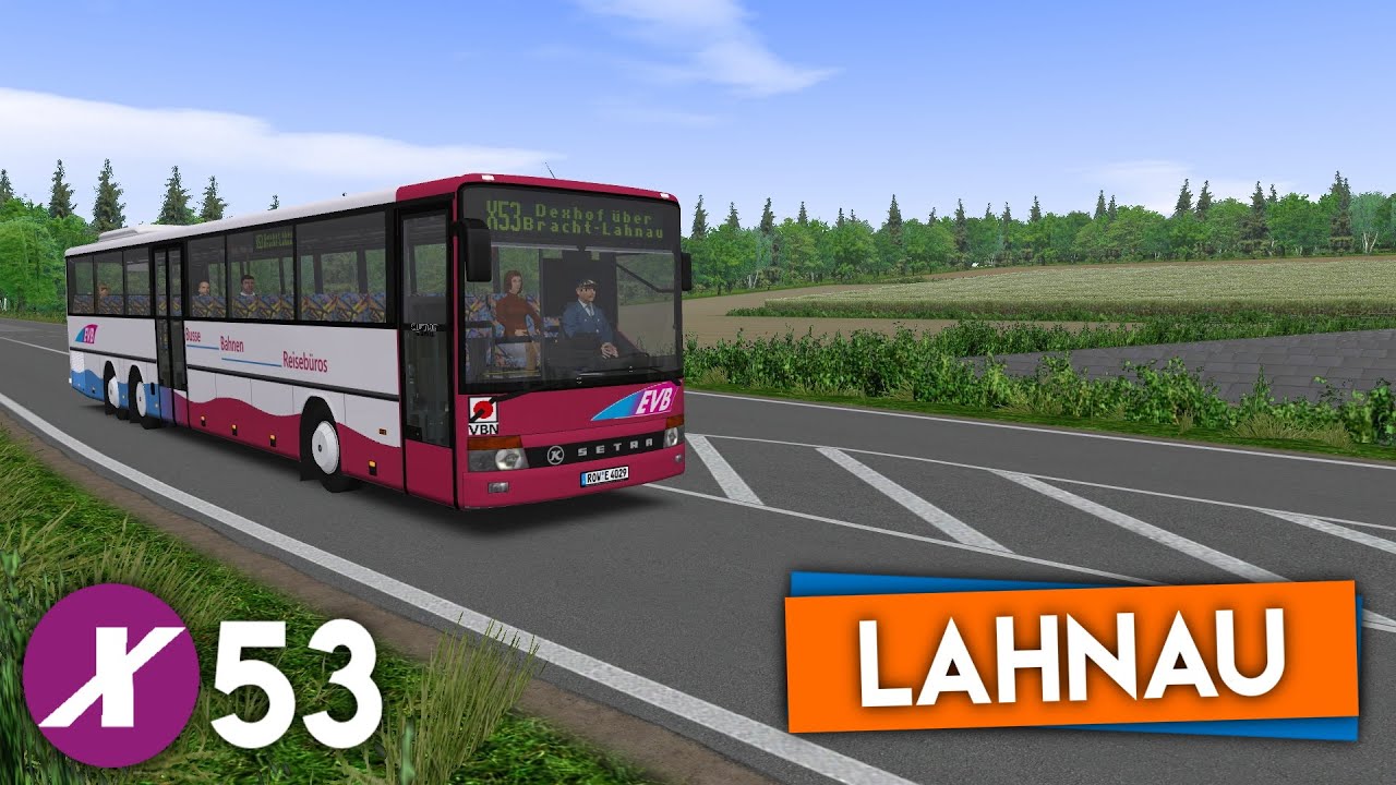 Das 15m-Versuchskaninchen - Linie X53 Landkreis Lahnau | Let's Play OMSI 2 #134