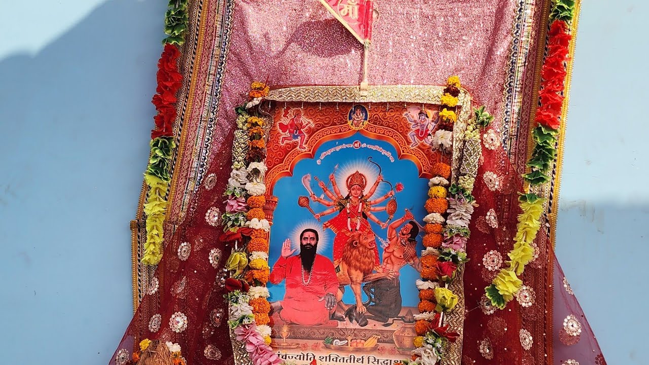 सराय कॉलोनी नोएडा में मां का गुणगान @shrishaktiputraji @siddhashramdham @sankalpshaktinews 