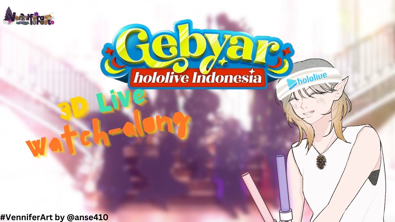 【WATCHALONG】 HOLOID 3D LIVE!!!  | [VTUBER ID] 
