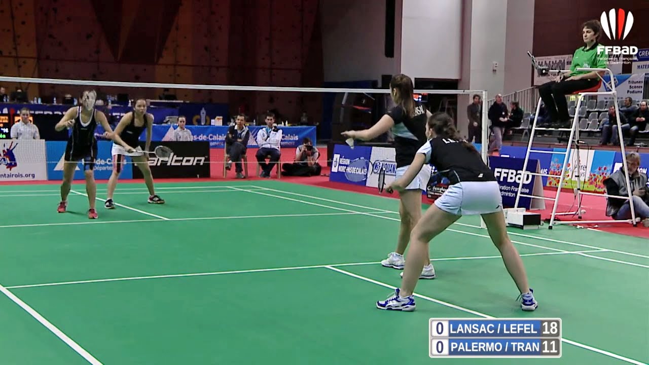 Finale DD : Lansac & Lefel VS Tran & Palermo (Championnats de France 2015)
