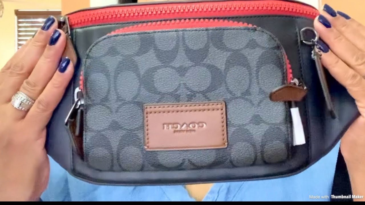 Coach Outlet | Track Belt Bag In Colorblock Signature Canvas | Review