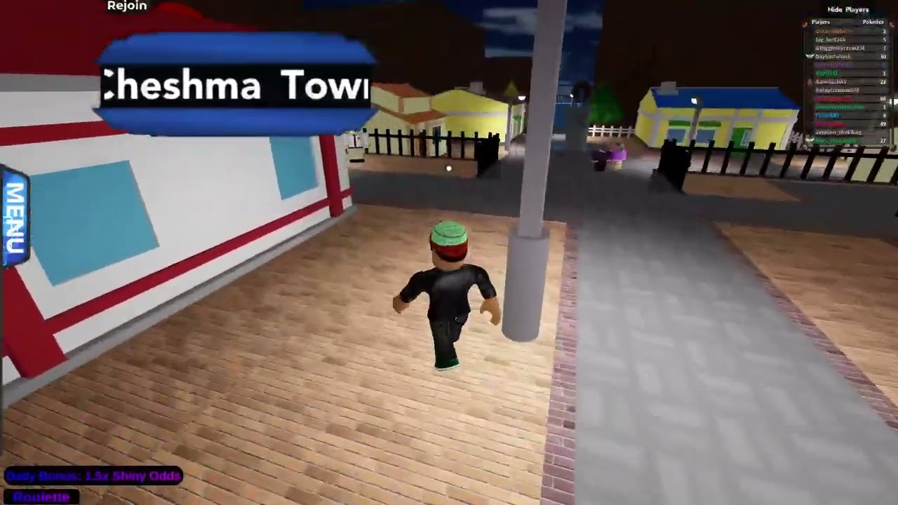  playing roblox Pokémon 