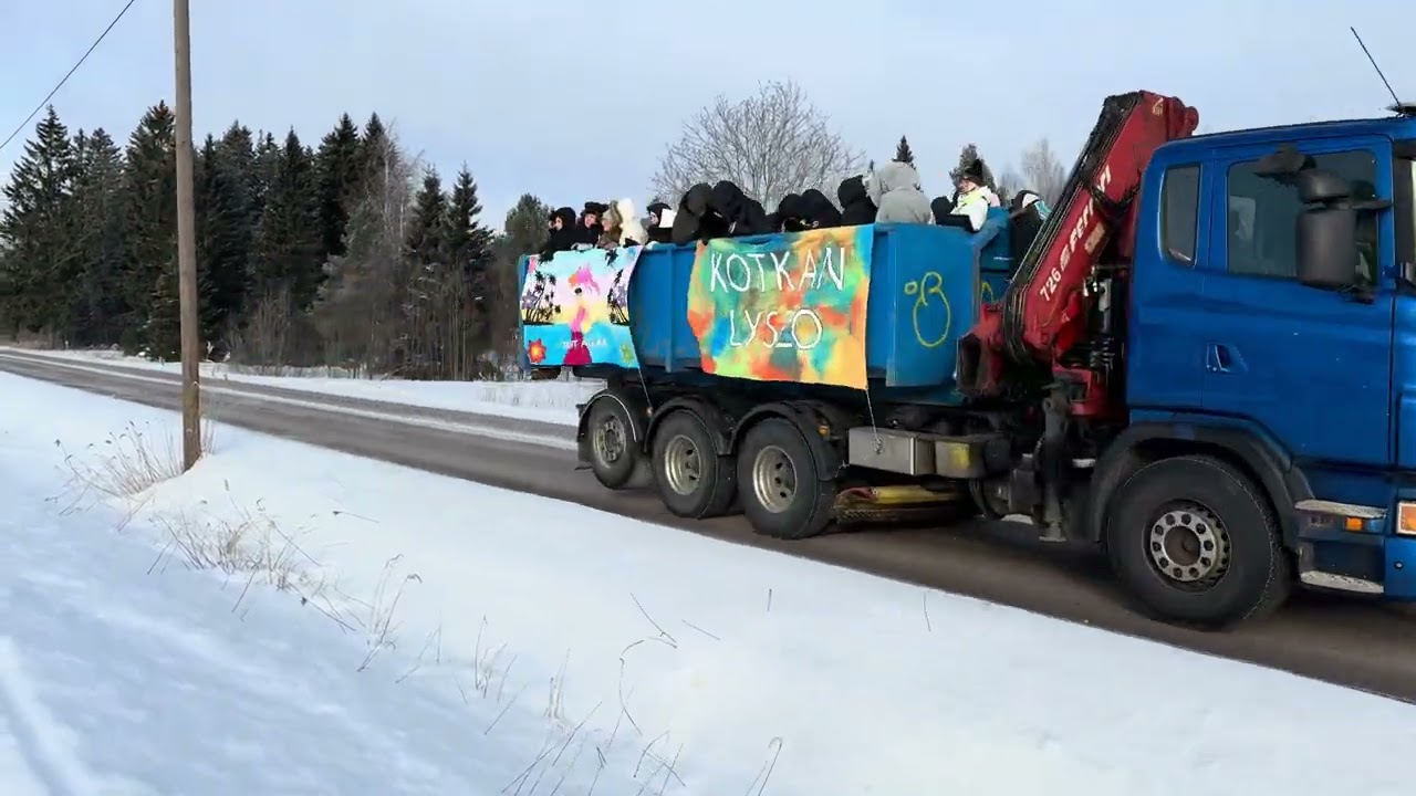 Penkkariajelu Kotkassa 5.2.2026