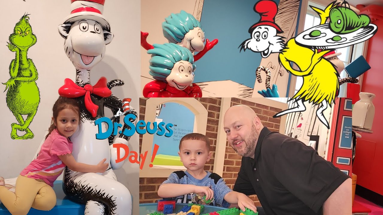 Scarlet First time Experience at Dr Seuss Museum Springfield 🇺🇸