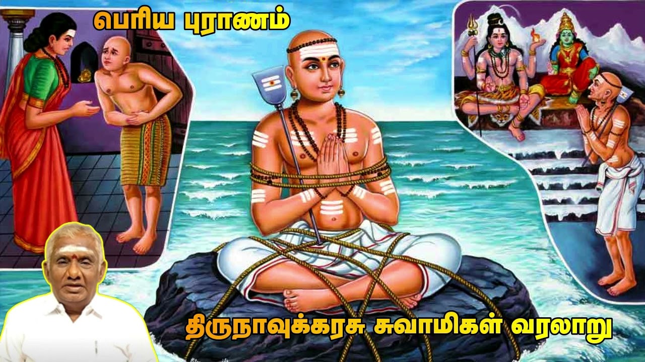 திருநாவுக்கரசு சுவாமிகள் வரலாறு | Part 1 | பெரியபுராணம் சொற்பொழிவு | So So Meenakshi Sundaram Speech