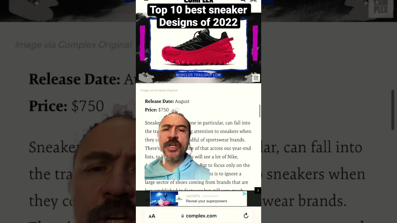 Top 10 sneaker designs of 2022 #sneakers #sneakerhead #sneakerheads