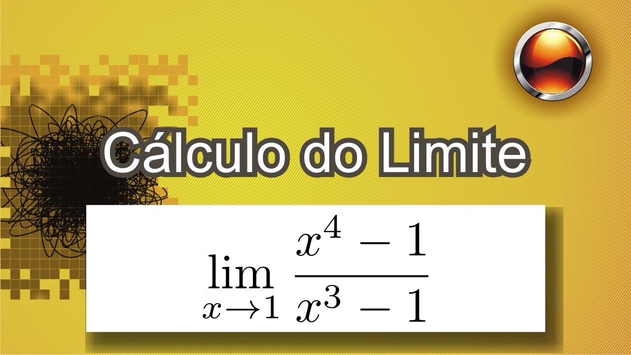 (p.95 Ex14) Cálculo do limite quando x tende a 1 de (x^4-1)/(x³-1)