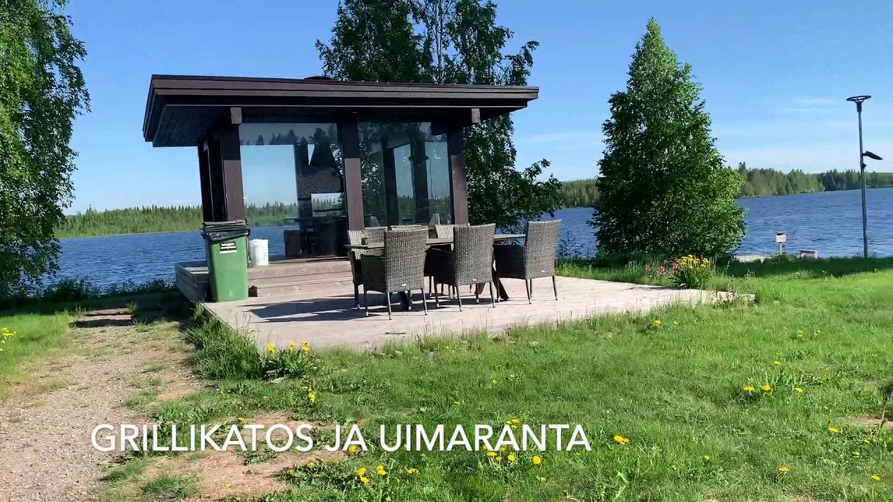Aamupyöräilyä Ristijärvellä