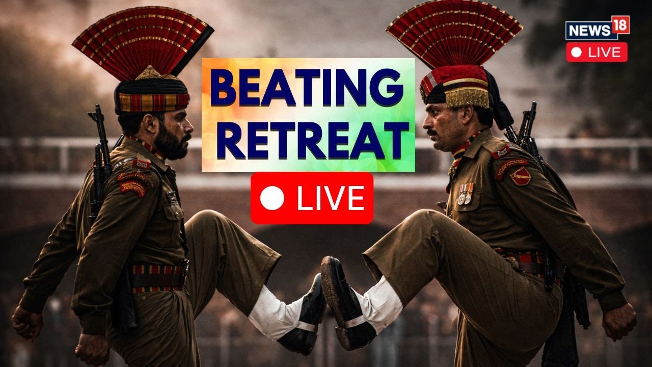 LIVE From Attari-Wagah Border | Beating The Retreat Ceremony | India-Pakistan Border | Republic Day