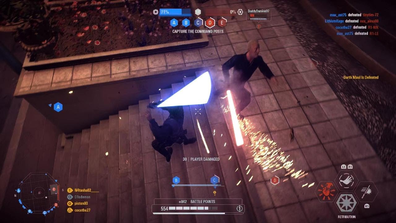 37 killstreak as Anakin Skywalker on Naboo | Battlefront 2 supremacy gameplay