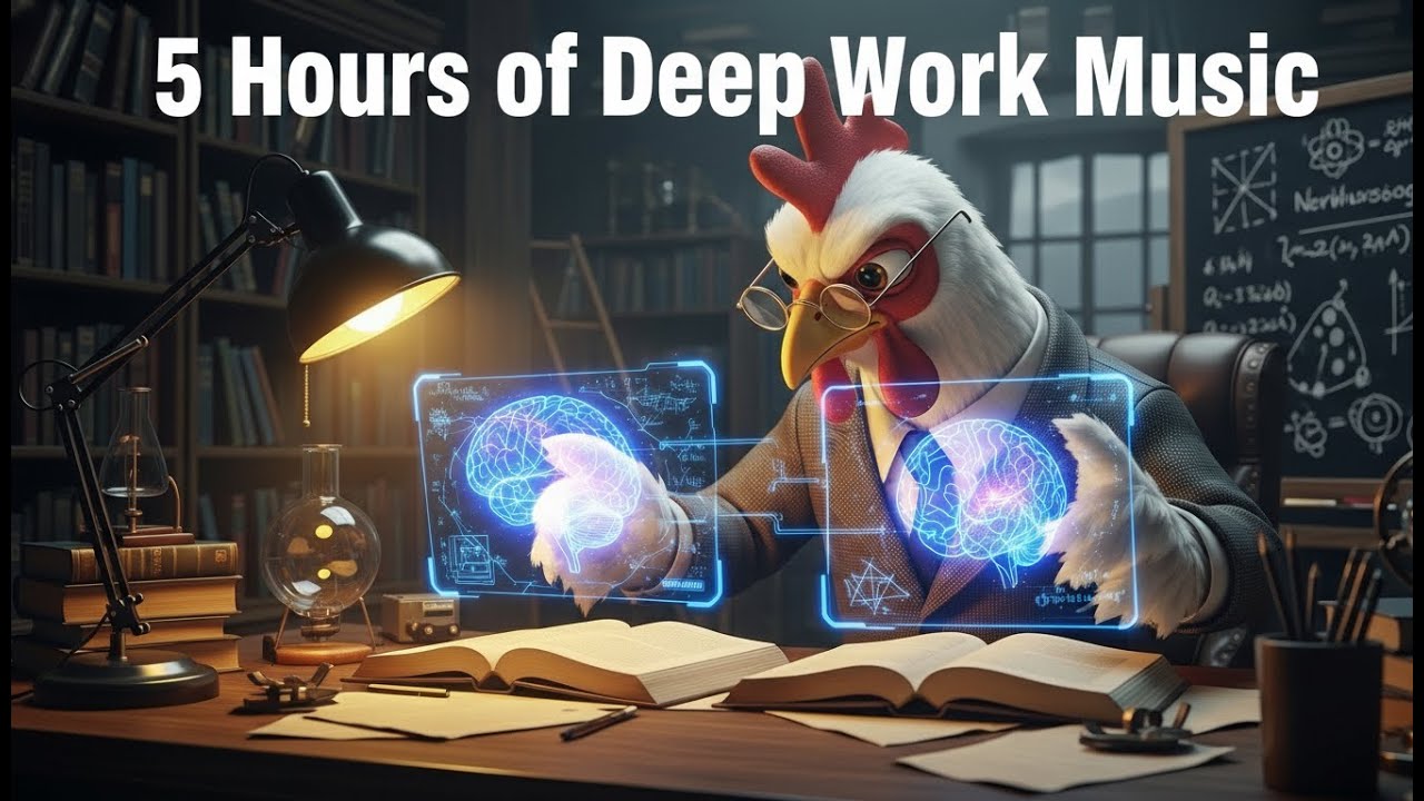 5 Hours of Deep Work Music