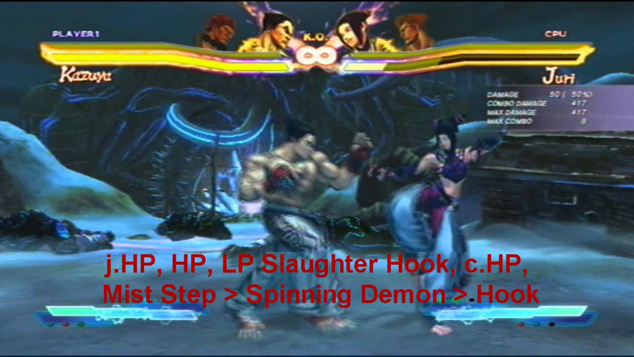 [SFxT] Kazuya Combos (Redux) [Akuma & Kazuya]