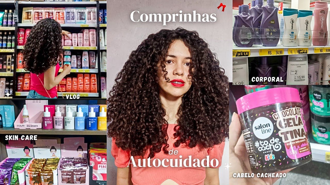 COMPRINHAS DE AUTOCUIDADO 💕🛍️ Repondo produtos de skin care, cabelo.... 🛍️