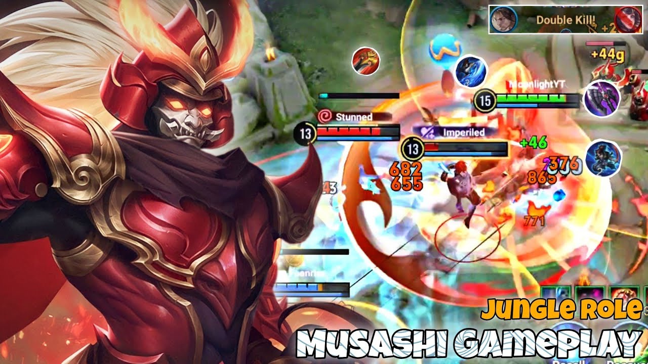 Musashi Jungle Pro Gameplay | Full Damage Build | Honor of Kings HoK KoG