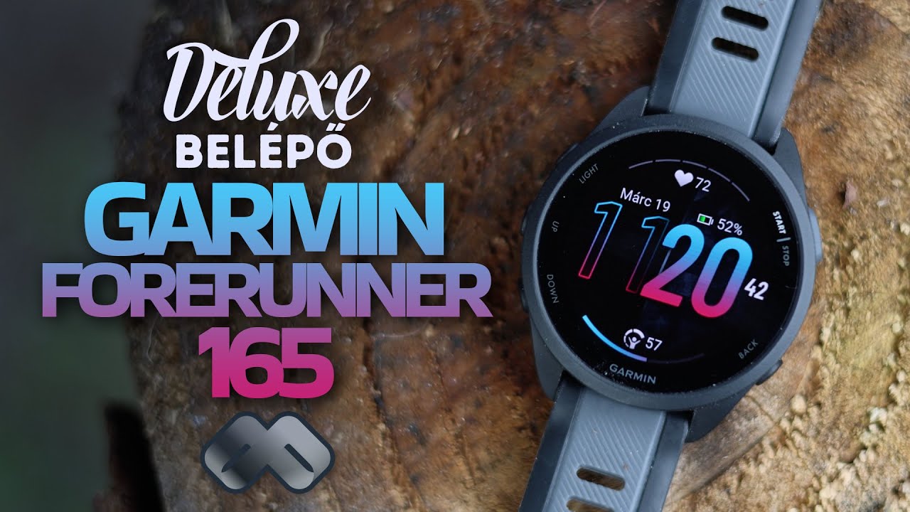 Garmin Forerunner 165 Music teszt / Van olyan, hogy DELUXE BELÉPŐ SZINT? Most már van!