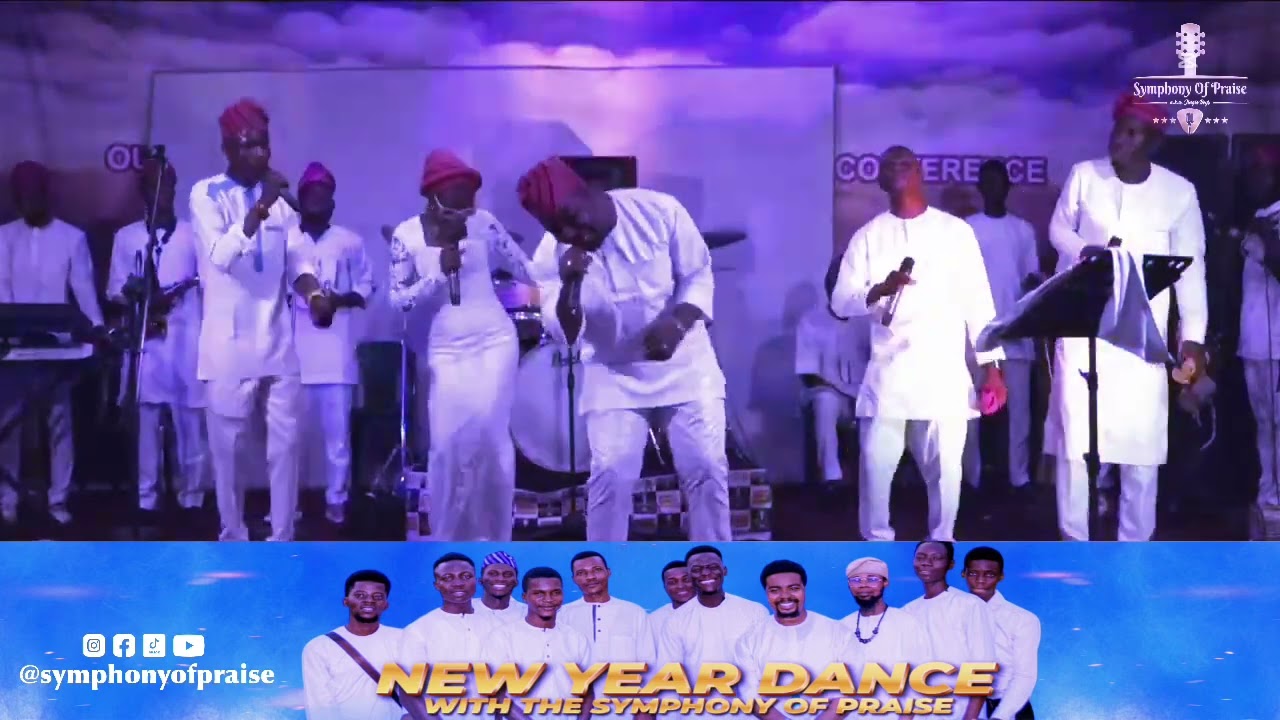 New year dance with the Symphony of praise 4.0