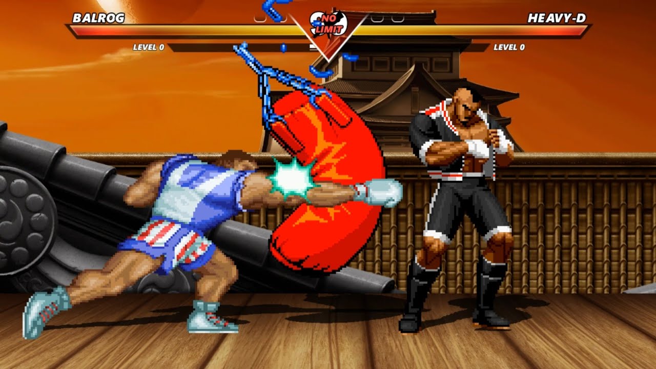 BALROG vs HEAVY D - The most epic fight❗🔥