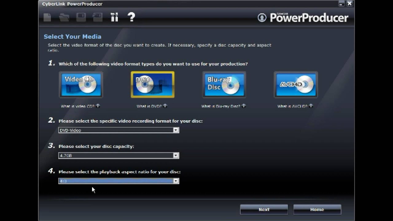 CyberLink PowerProducer 5 - Parte I - Disco de presentaciones