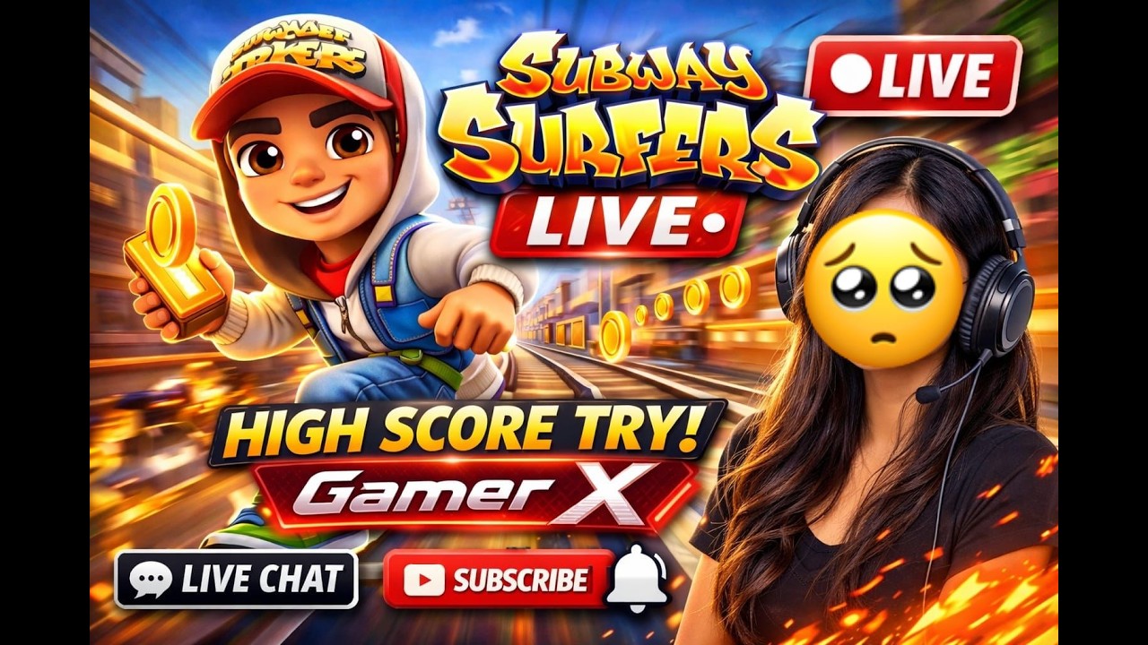 Subway Surfers Live 🔴 | Aaj High Score Challenge