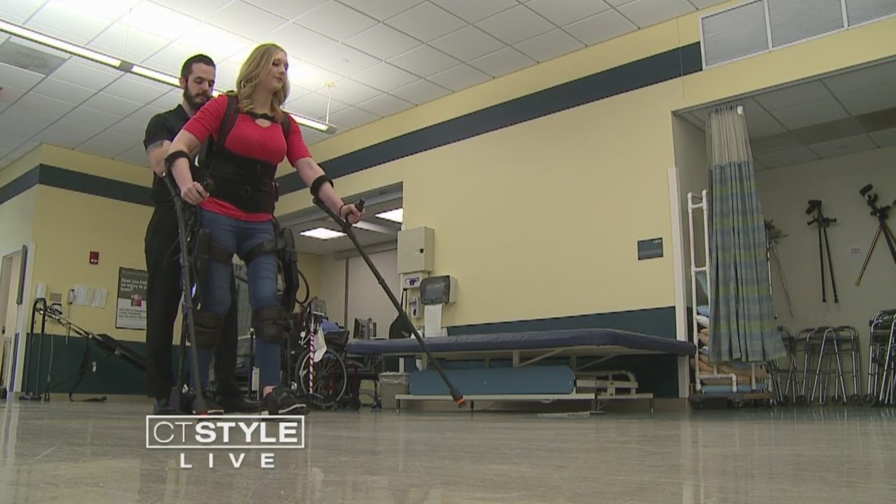 Robotic Exoskeleton Helps Paralyzed Woman &lsquo;Walk&rsquo; at Gaylord Specialty Healthcare