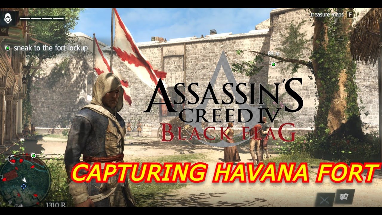 Capturing The Havana Fort - AC IV Black Flag 2022