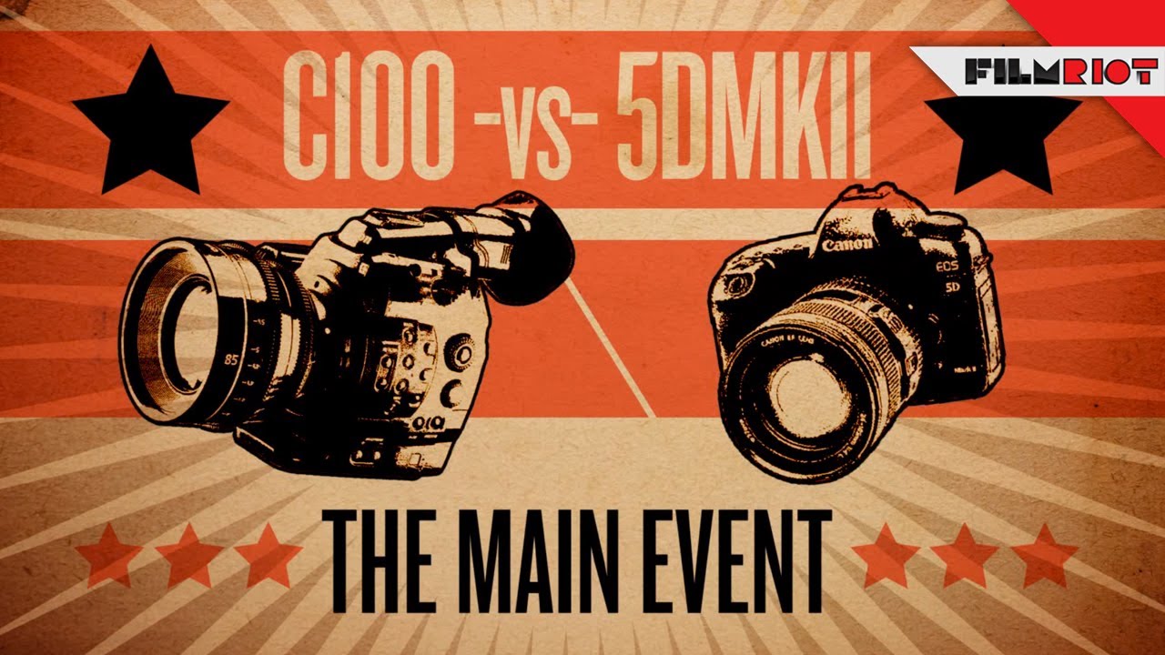 C100 Vs. 5D Mark II